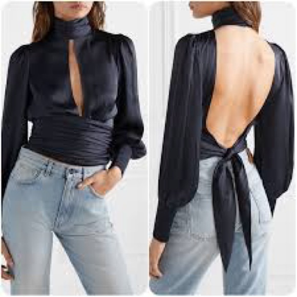 Orseund Iris Night Out Top Midnight - Picture 2 of 6